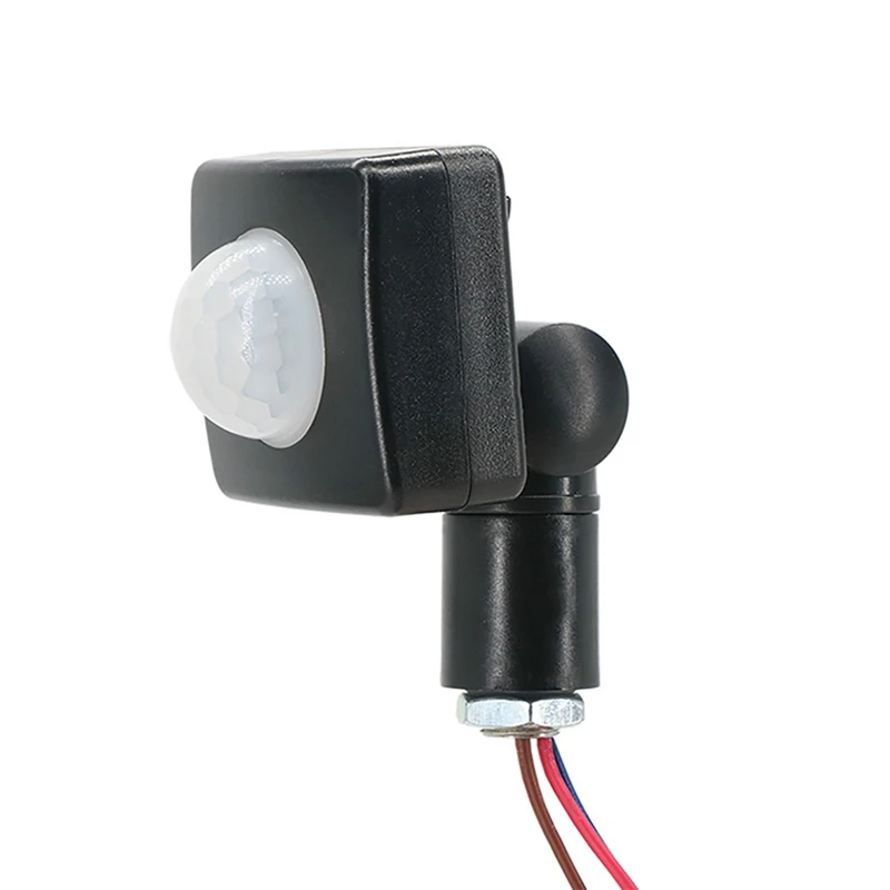 

Automatic 10MM 12MM AC 85-265V Security PIR Infrared Motion Sensor Detector Wall LED Light Outdoor 160 Degrees