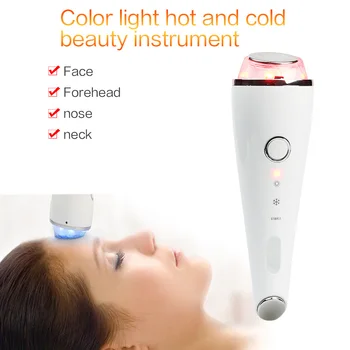 

Ultrasonic Cryotherapy LED Hot Cold Hammer Facial Lifting Vibration Massage Face Body Tightening Spa Import Beauty Salon Machine