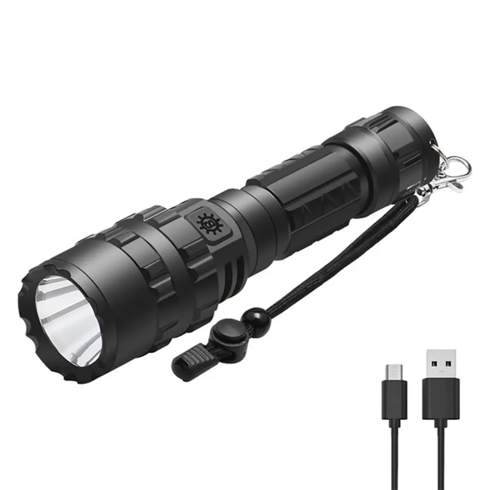 

Led Flashlight Malfunction Flashlight Xm-L L2 Led Torch Usb Charging L2 High Power Glare Rechargeable Flashlight + Data Line