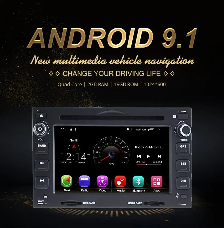 Top JDASTON ANDROID 9.1 Car DVD Player For VW Volkswagen PASSAT B5 MK5 GOLF POLO TRANSPORTER 2 Din Car Radio Multimedia GPS Navi RDS 1
