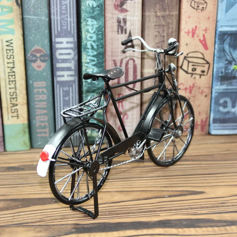 Креативные металлические фигурки для велосипеда в стиле ретро модели настольные