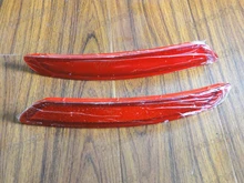 1Pair Tail Bumper Lamps Light Rear Reflectors For Ford Fiesta 2013-2015 Sedan