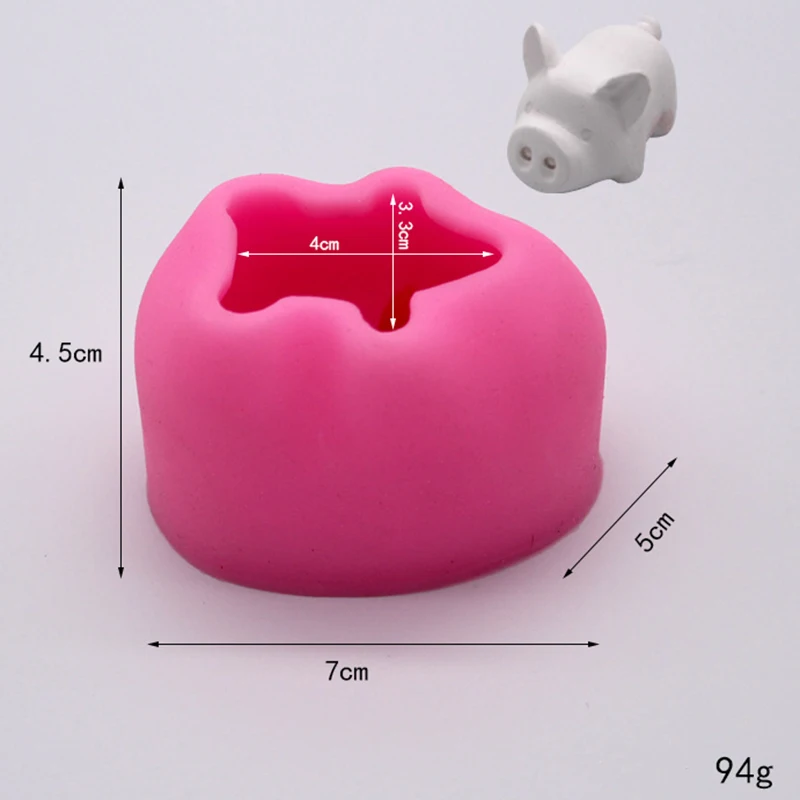 Pig Rabbit Pattern Silicone Mold Fondant Mould Sugarcraft Baking Molds Cake Decorating Tools Mayitr