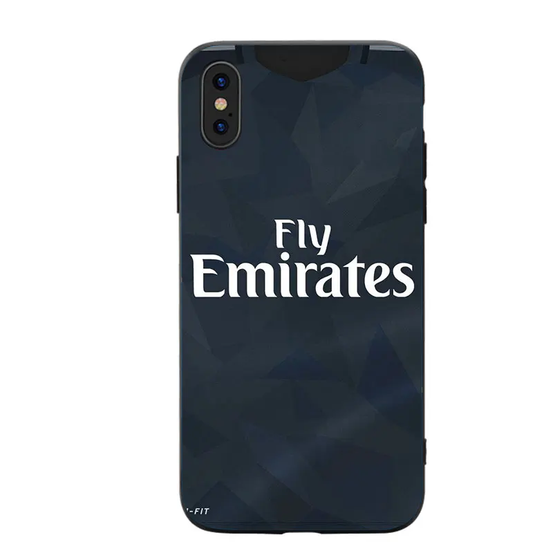 RKQ PSG Jersey стильный мягкий силиконовый чехол для телефона для iPhone 5S, SE 6 6S 7 8 Plus X XS XR 11 Pro Max TPU чехол - Цвет: A1631