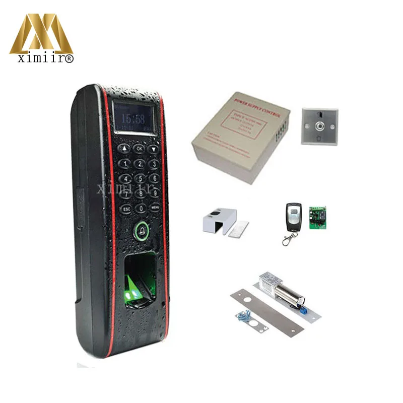 ZK TF1700 IP65 водонепроницаемый исключительный доступа по отпечаткам пальцев на комплект контроля система контроля доступа по отпечаткам