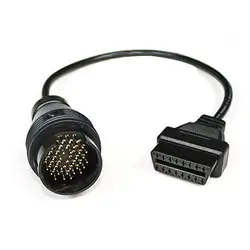 38Pin автомобильный диагностический Соединительный кабель для BENZ 38 Pin штекер до 16 Pin Женский OBD2 OBDII Соединительный адаптер диагностический