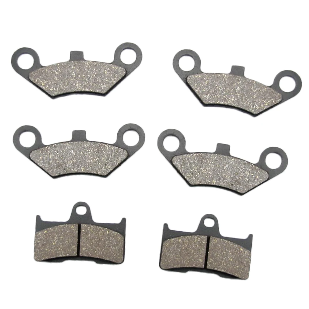 

6Pcs Motorcycle Front and Rear Semi-Metallic Brake Pads Change Kit Fit for CFmoto CF500 500 CF600 600 X5 X6 X8 U5 ATV UTV