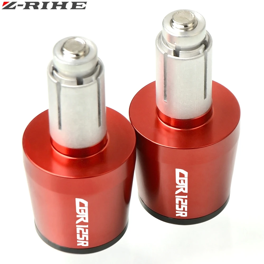 

for CBR125R Motorcycle Handle Grip Bar Ends Motorbike Handlebar Grips Ends For HONDA CBR125R CBR 125R CBR125 R 2005 2011-2014