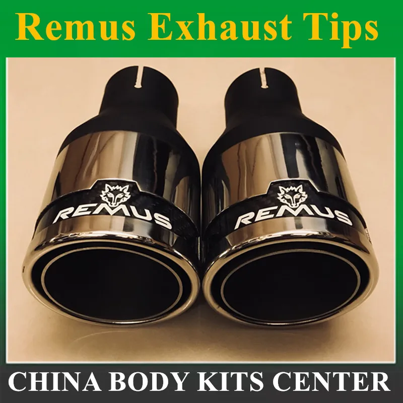 1 Piece Universal 54mm Inlet 76mm Outlet Matt 304 Stainless Steel Remus