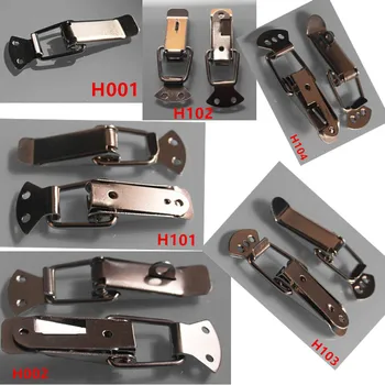 

Vintage Iron Duck-mouth Buckle Large Chest Lock Box Suitcase Case Buckles Toggle Hasp Latch Catch Clasp,10PCs