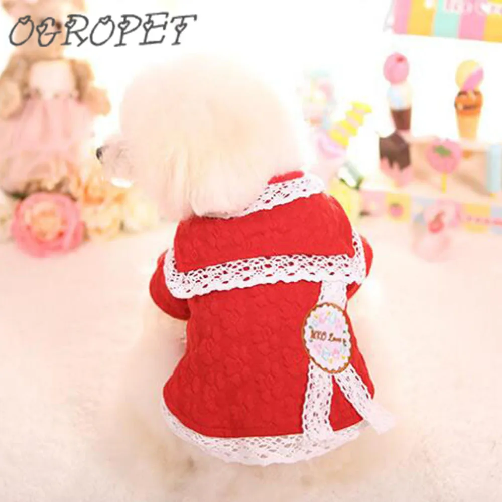 New 2 Colors XS XL Winter Warm Dog Clothes Puppy Pet Cat Jacket Coat