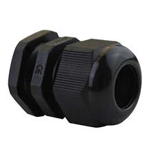 LIXF HOT M20 x 1,5 Пластиковые Водонепроницаемые кабельные сальники, упаковка из 50 шт черные