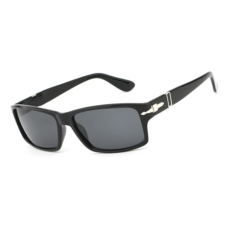 

James Bond Men Polarized Sunglasses Driving Mission Impossible 4 Tom Cruise Male Square Sun Glasses uv400 Shades Oculos De Sol