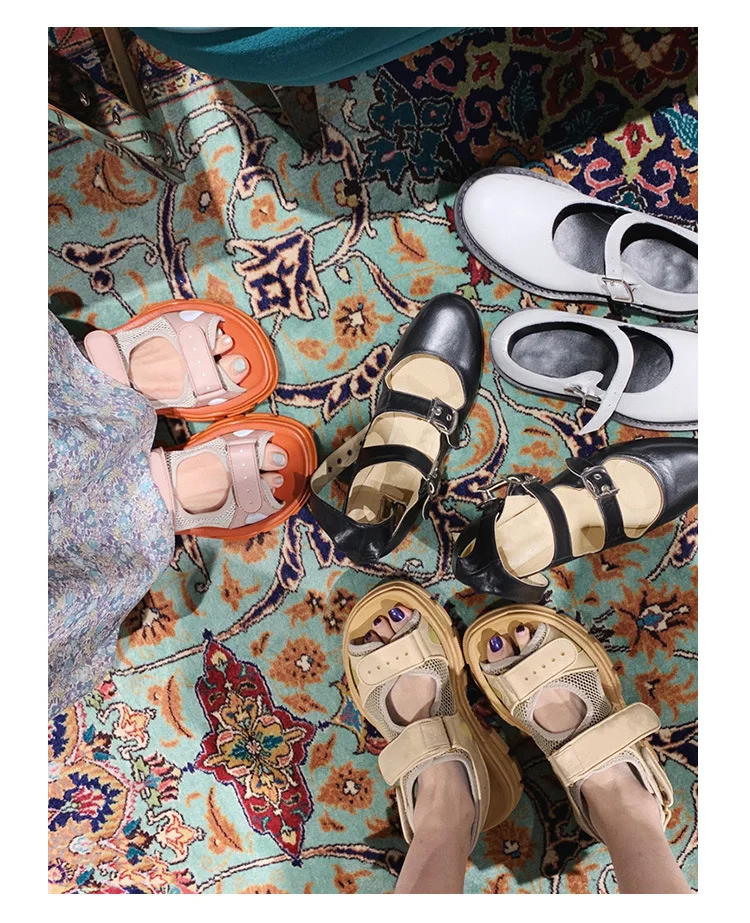 Koovan/женские босоножки; коллекция года; модная женская обувь в римском стиле; удобная популярная обувь для учащихся; Летняя Пляжная женская обувь