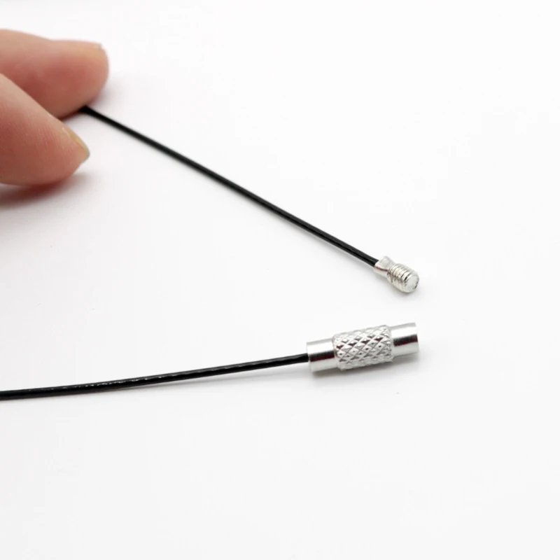10pcs 46cm Stainless Steel Wire Cord Cable Woman Necklace Metal Rope Chain Choker DIY Jewelry Findings Accessories
