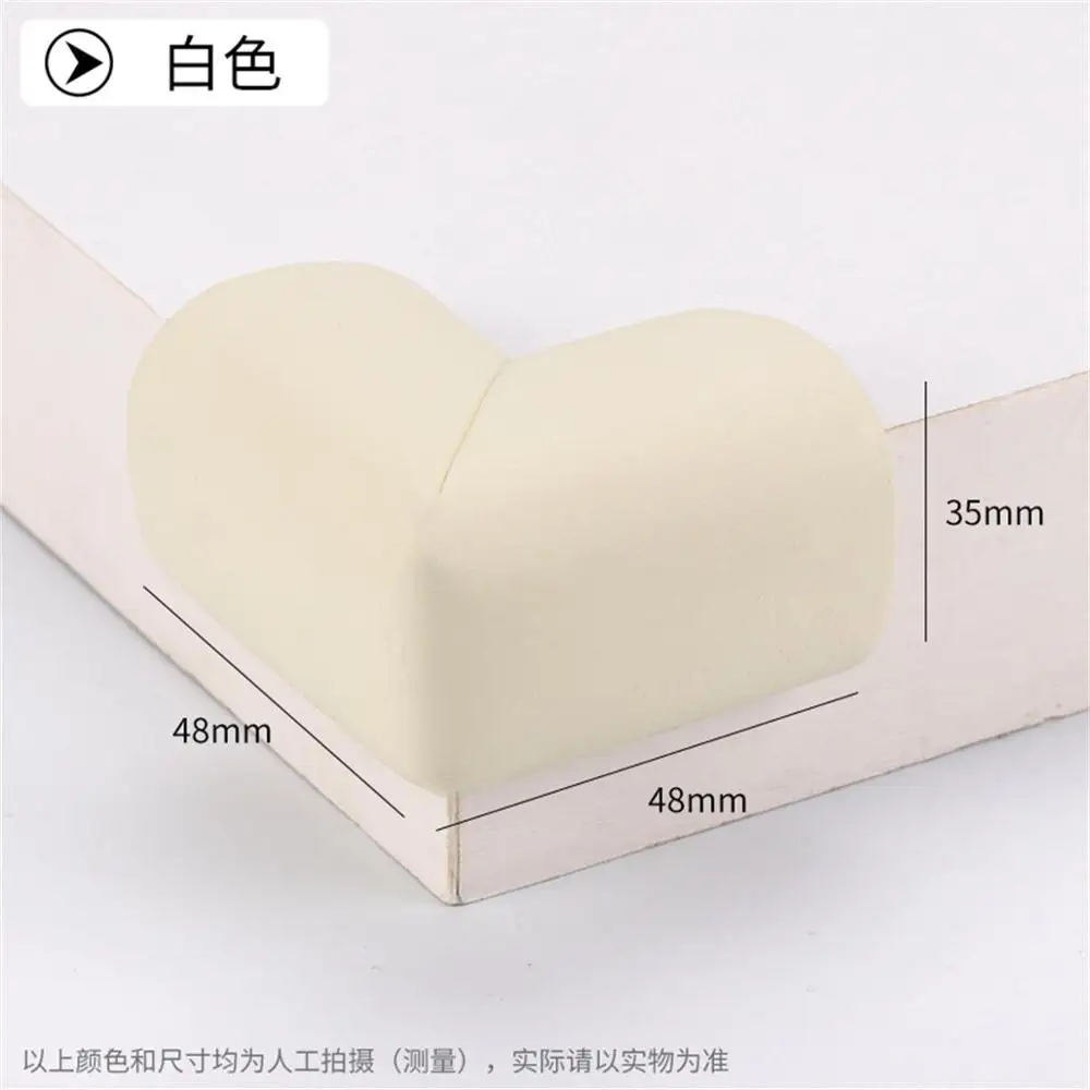 48X48X35White 48X48X35 мм для уголков для мебели Защитная крышка 1,9X1,9X1,4 дюймов угловой защитный чехол для стола стол оконные стулья, 12 шт./лот - Цвет: 48X48X35White