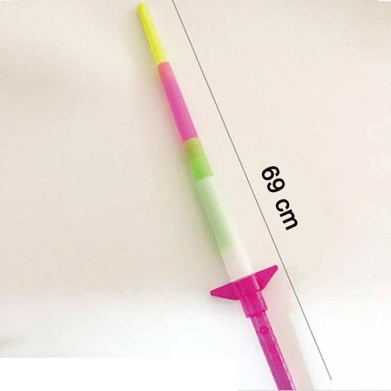 glow sticks 69cm LED Stick Colorful Flashing Light-Up Stick Festival Party Decoration Concert Prop Bar glow party supplies 12pcs (1)