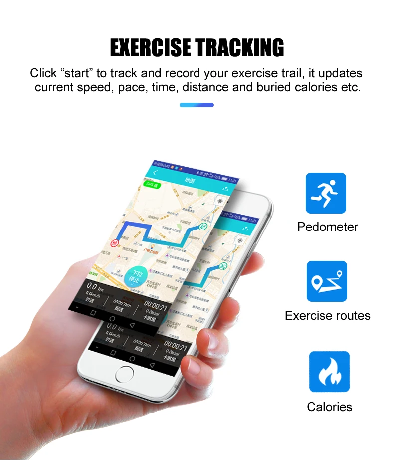 KAIHAI smartband кровяное давление монитор сердечного ритма спортивный смарт-браслет часы фитнес-трекер запястье для android и ios