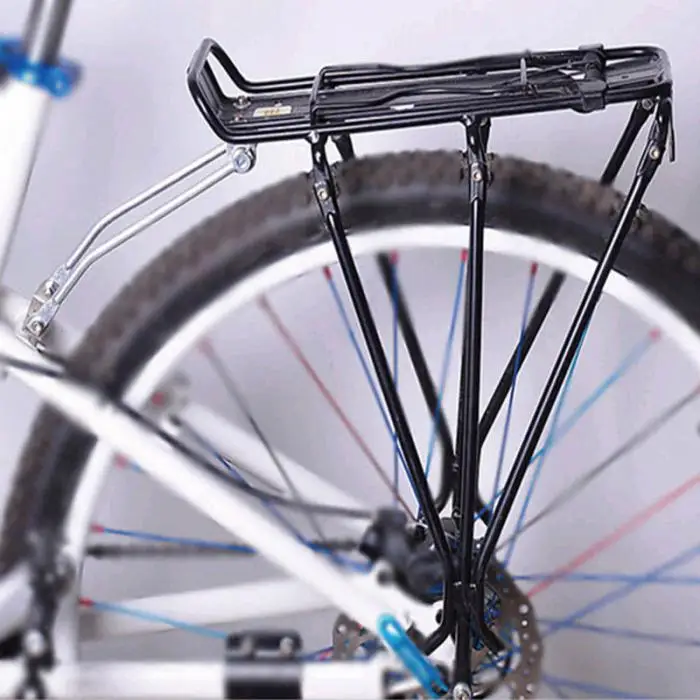 Велосипедов велосипедная стойка задний багажник крепящийся за сиденье несущей рамы для панье абразивный диск для стального крепление тормоза JT-Прямая поставка