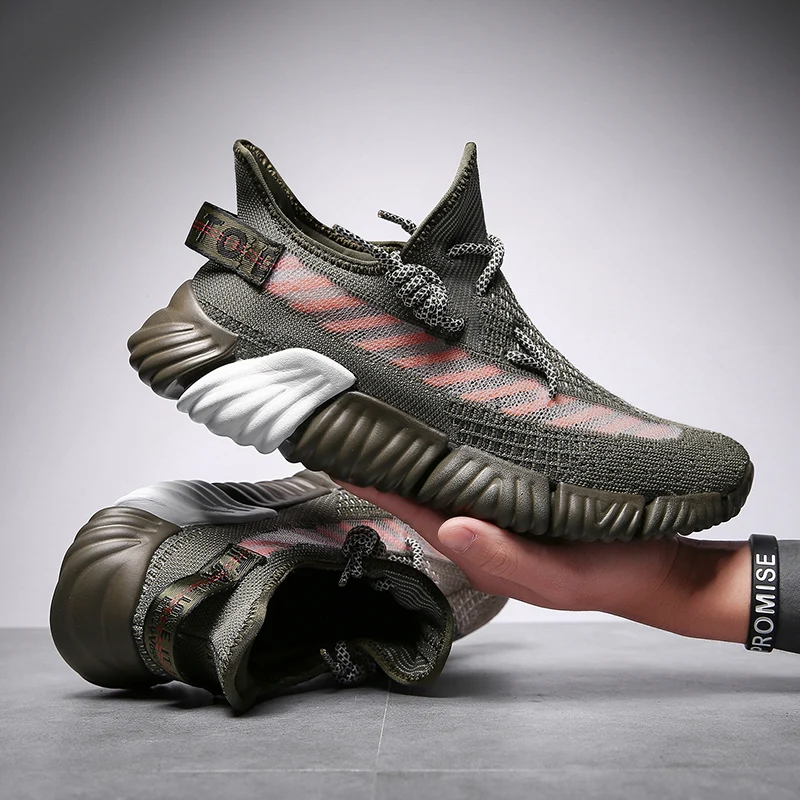 Стиль Толстая подошва Спортивная обувь для мужчин белые кроссовки уличная спортивная мужская обувь тренировочный Спортивный Бег Обувь Zapatillas