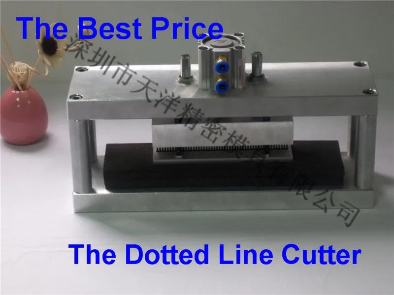 pneumatic plastic bag hole puncher with knife diein Punching Machine