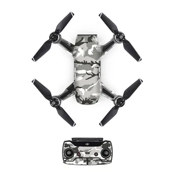 

Camouflage DJI Mavic Spark Stickers Battery Decal Remote Controller Skin Full Set Drone Body Sticker for DJI Spark Skin Vinyl