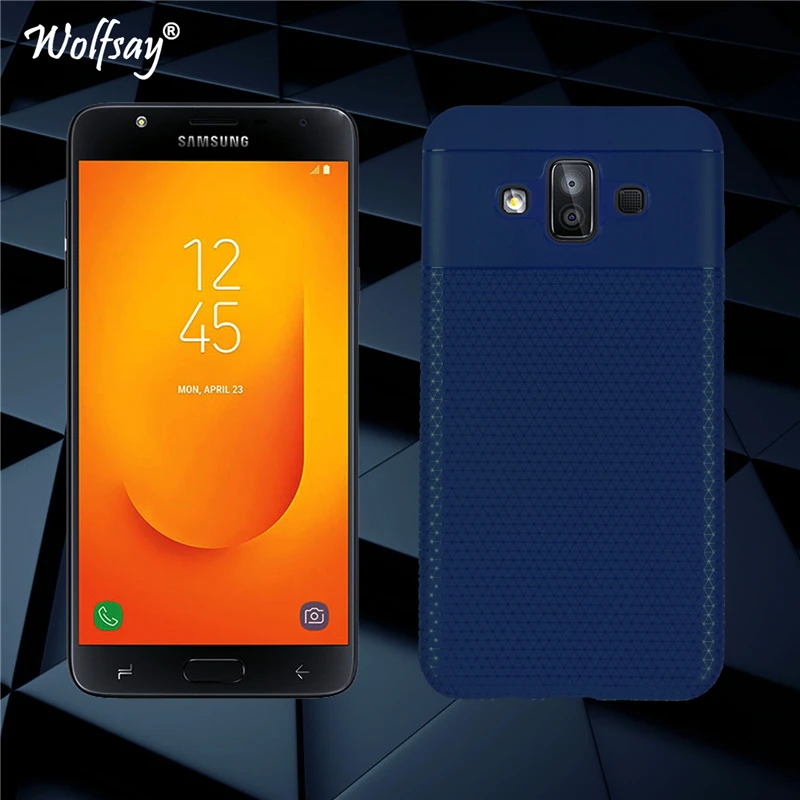 sFor Mobile Phone Case Samsung Galaxy J7 Duo 2018 Cover 5.5" Triangle