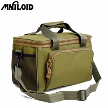 MNILOID мультифункциональная сумка для рыболовства Оксфорд холст Рыболовная Сумка рыболовные снасти плеча посыльного спортивные сумки Pesca