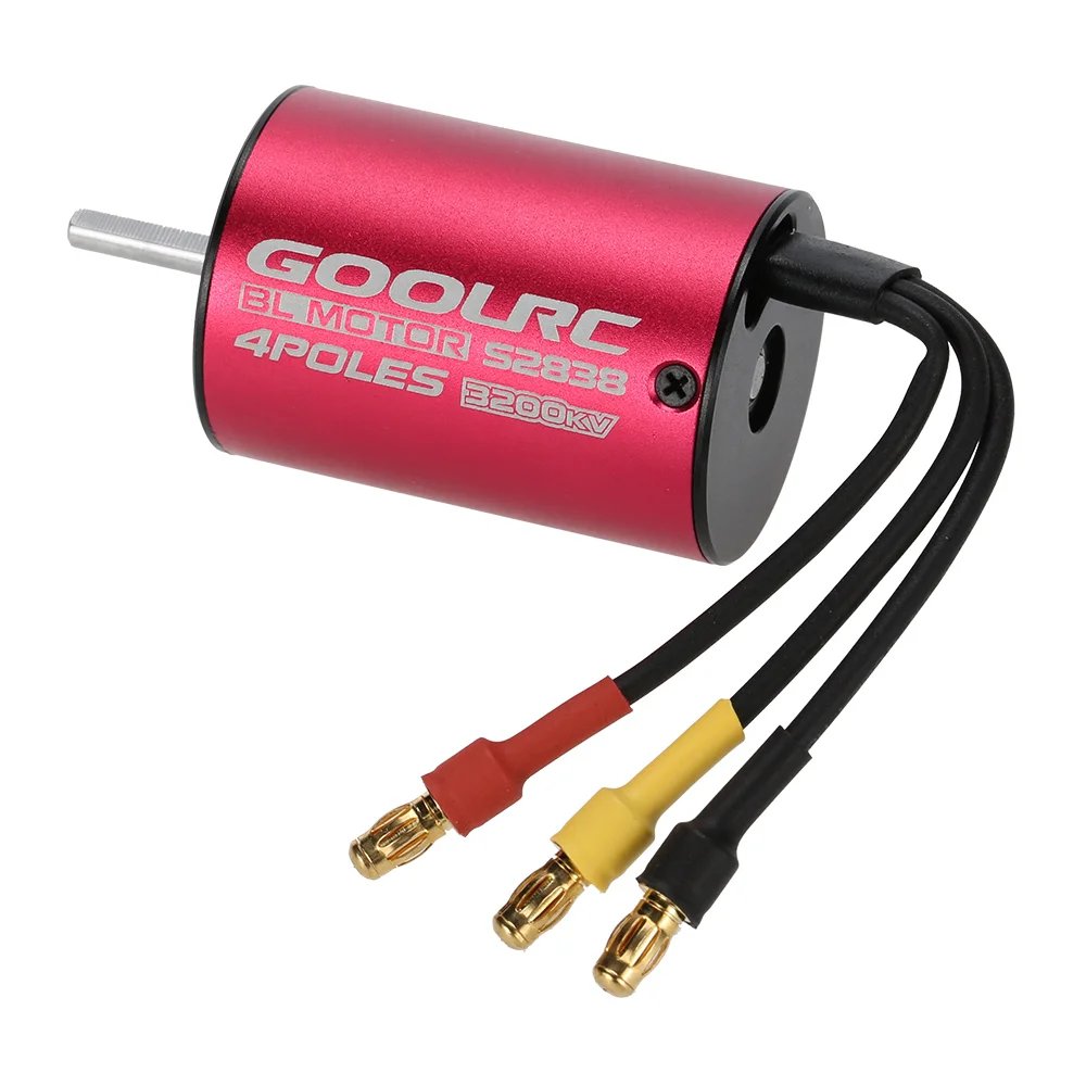 Оригинальный бесщеточный двигатель GoolRC S2440 4000KV и ESC Набор для 1/14 1/16 RC Car Truck|Детали