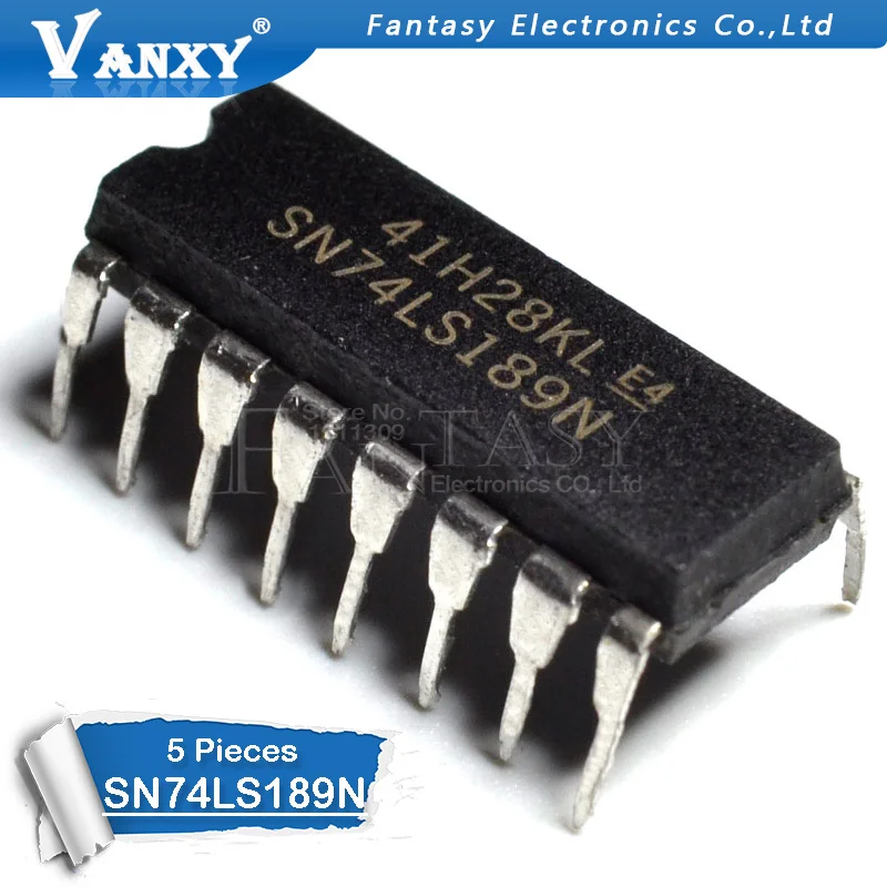 

5PCS SN74LS189AN DIP16 HD74LS189P 74LS189 DIP-16 SN74LS189 DIP SN74LS189N