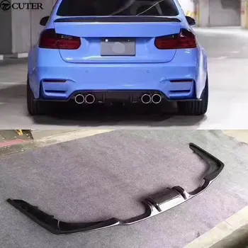

F80 F82 M3 M4 3D style Carbon fiber Rear bumper lip Auto car rear diffuser For BMW F80 F82 M3 M4