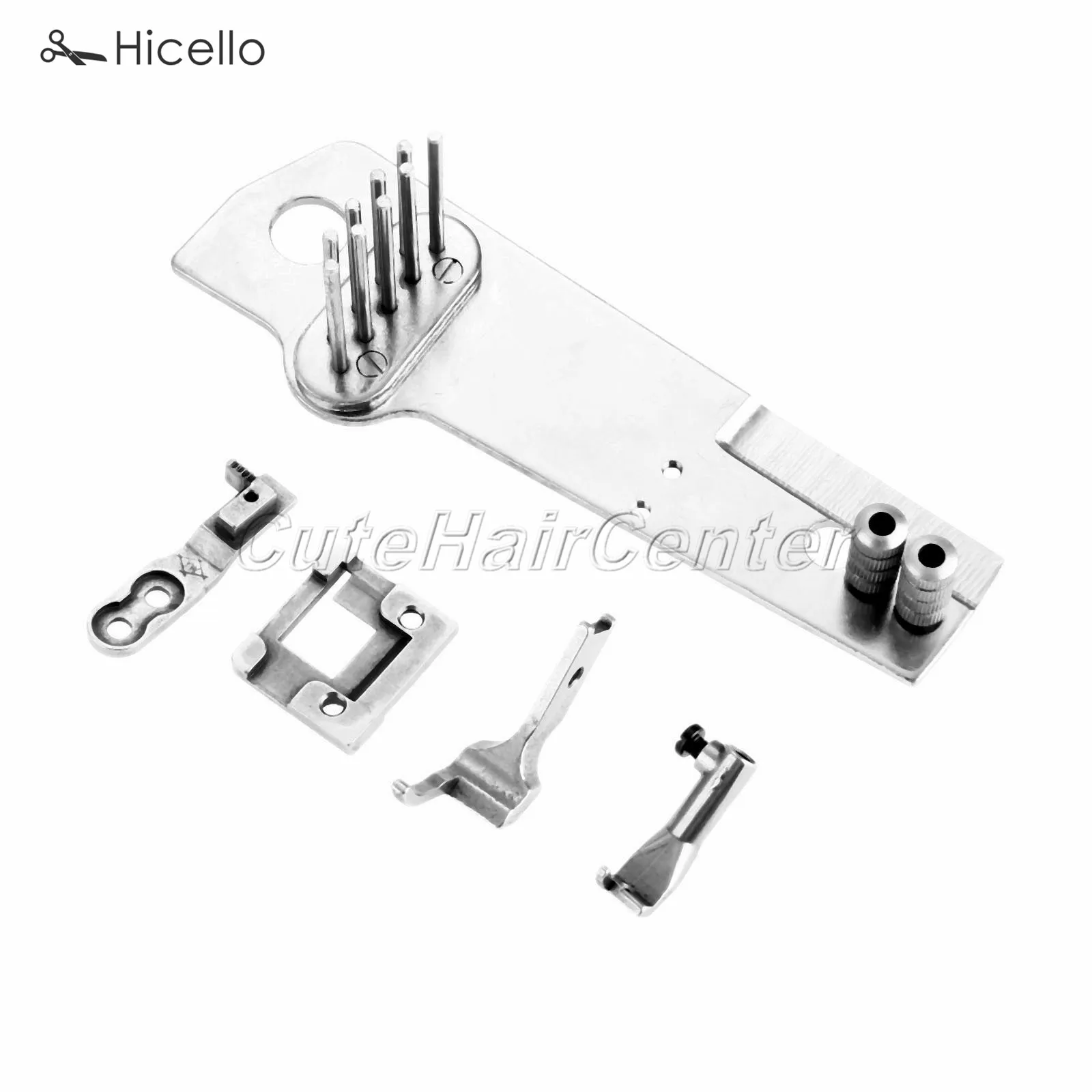 1 Set Sewing Machine Attachment Pfaff 335 Complete Binding Attaching Parts Tape Guide Screws