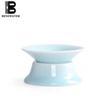 Короткое керамическое фарфоровое однотонное чайное ситечко домашний чай церемония Аксессуары офисный кофе фильтр пуэр Tieguanyin Leach