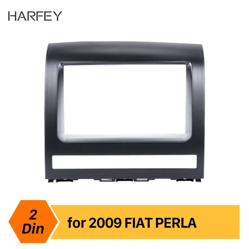 

Harfey Double Din Car Radio Fascia Trim Panel Frame Dash Kit for 2006 2007 2008 FIAT PERLA 2014-2012 Fiat Albea Siena Palio