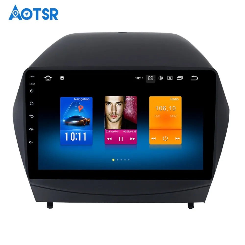 Flash Deal 9" Android 8.0 Car Radio Player for Hyundai IX35 2009-2015 with Octa Core 4GB+32GB Auto Stereo Multimedia GPS Map Navigation 3