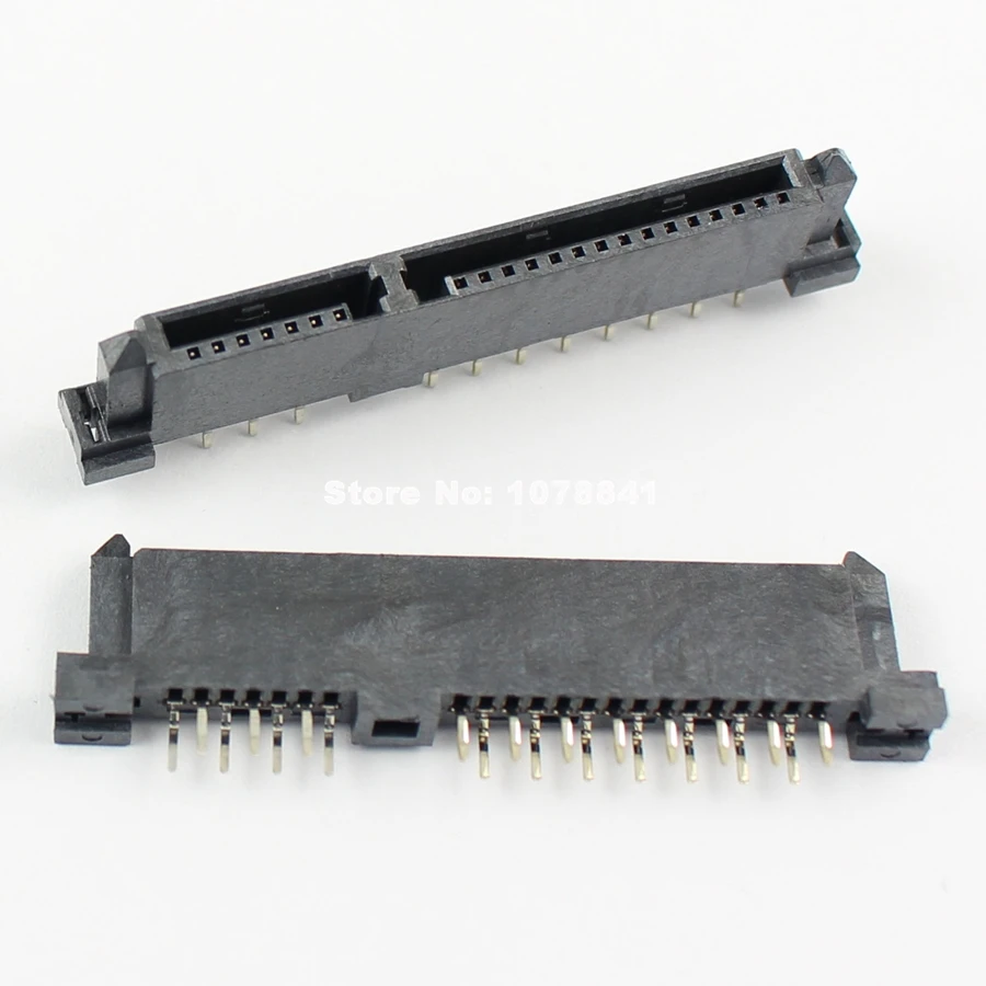 

1Pcs Per Lot SATA 7+15 Pin 22 Pin Female Hard Drive HDD Connector Adapter Type 1.6