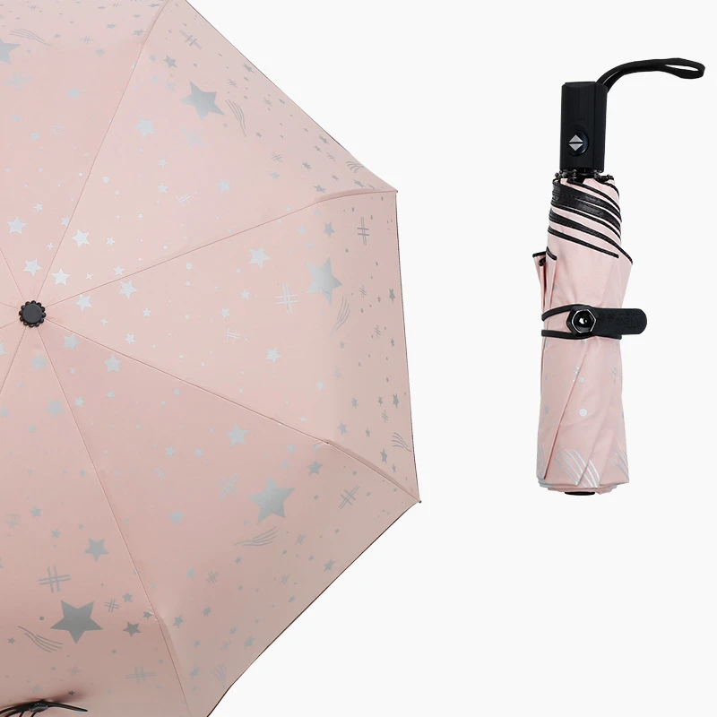 Полностью Автоматический компактный Анти-УФ Защита от дождя солнце Ветрозащитный зонты для мужчин женщин Дамская мода дропшиппинг бизнес