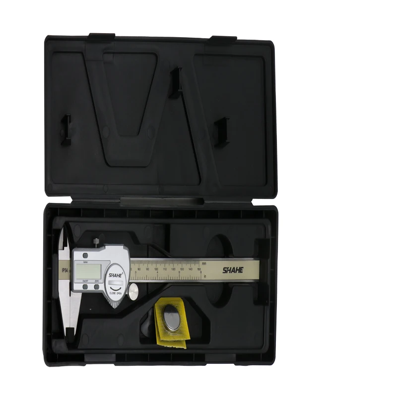 US $28.24 SHAHE 150mm 6inch Digital Caliper Stainless Steel Digital Caliper Electronic Digital Caliper Micrometer Measuring Gauging Tools