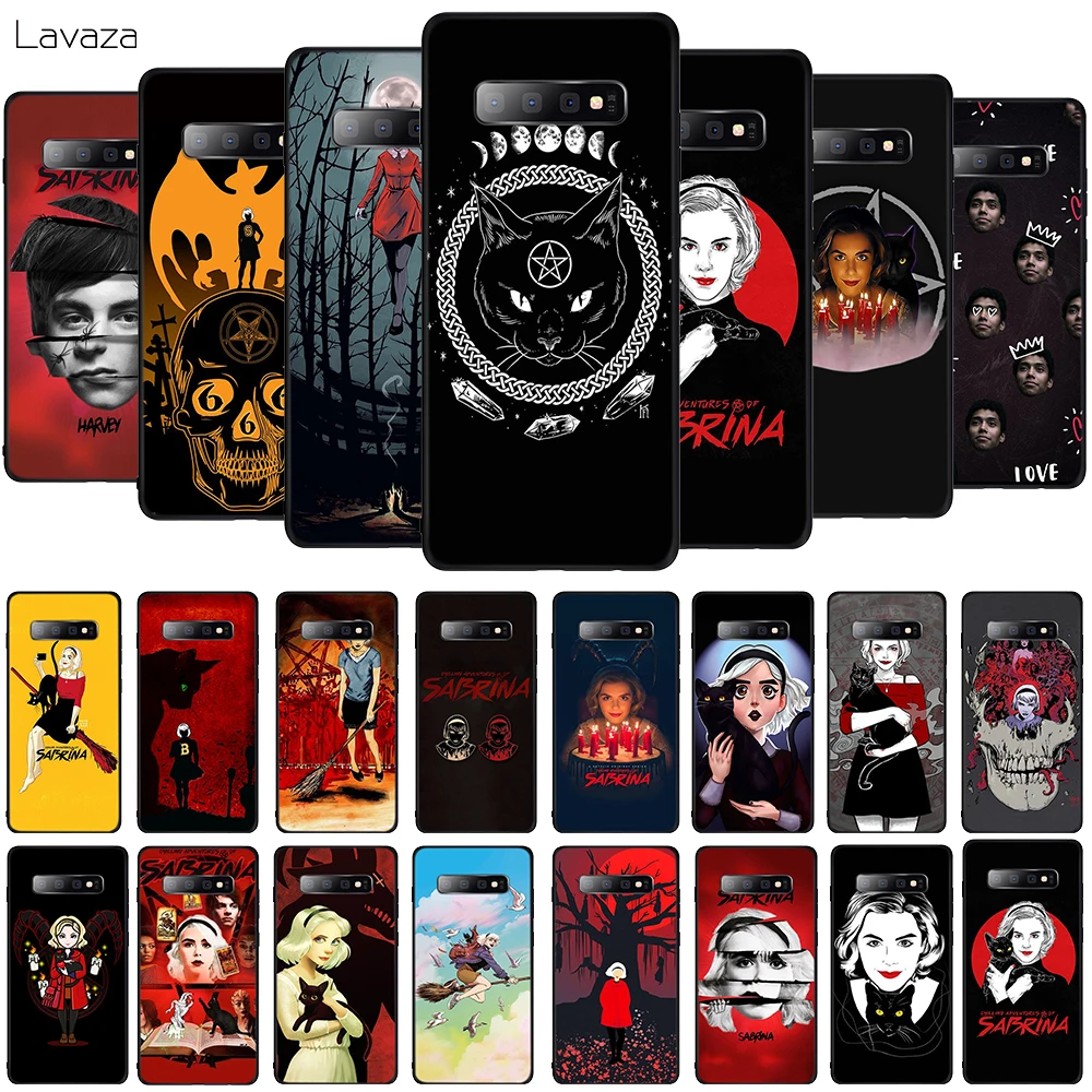 

Lavaza Chilling Adventures Sabrina Anime Soft Phone Cover for Samsung Galaxy S8 S9 S10 Plus A6 A8 A9 2018 A30 A50 TPU Case
