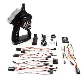 

Flysky FS-iT4S 4CH AFHDS RC Transmitter w/FS-iA4B Receiver for RC Car Boat
