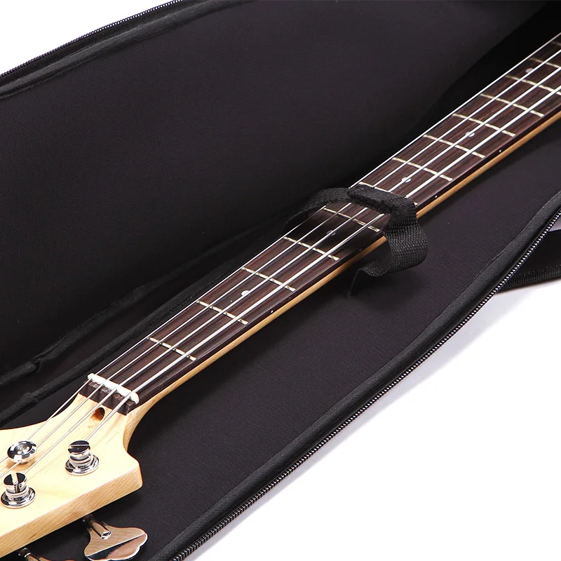 Resistente al agua gruesa 8mm Guitarra eléctrica bajo bolsa mochila Guitarra accesorios partes llevar ropa colorida