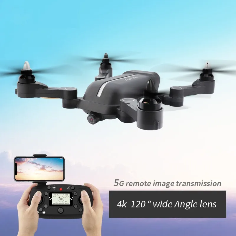 Dual GPS Drone Brushless 5G WIFI Ultra HD 120Degree Wide Angle Camera Drone 4k Smar Follow Smart Return quadcopter RC Helicopter