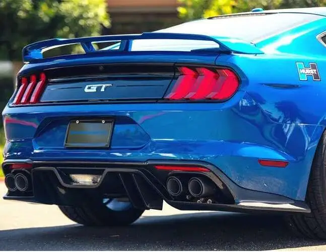 

Carbon Fiber / ABS CAR REAR WING TRUNK SPOILER FOR NWE 18 19 FORD MUSTANG 2015 2016 2017 2018 2019 GT 350 Style by FedEx