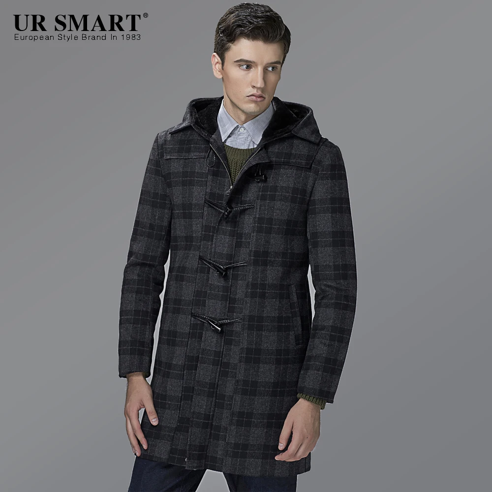Popular Hooded Wool Coat for Men-Buy Cheap Hooded Wool