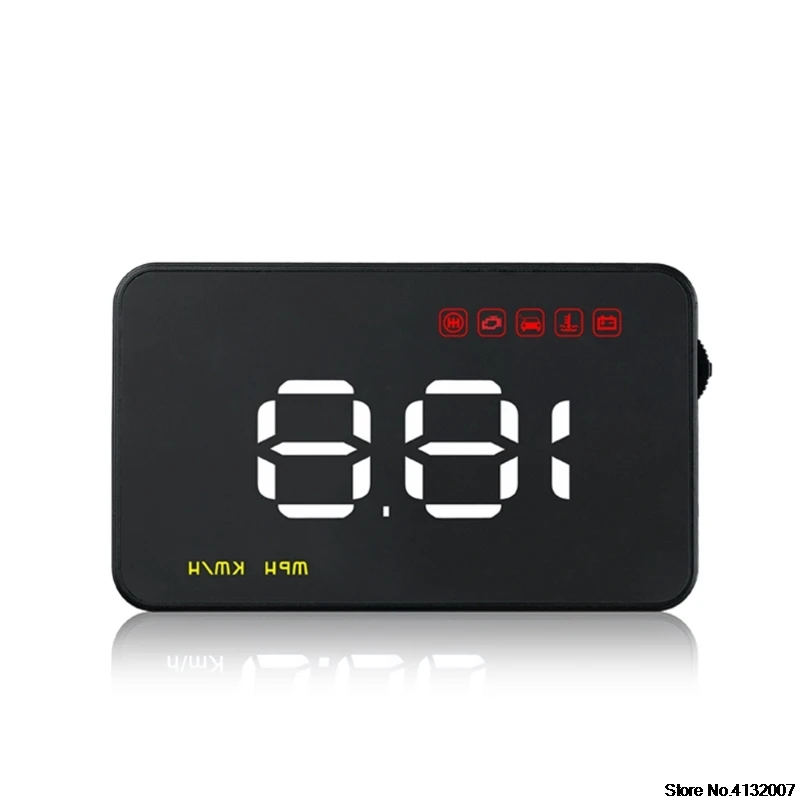 

Car Speedometer HUD Head Up Display Speedometer Over-speed Voltage Alarm A1000 828 Promotion