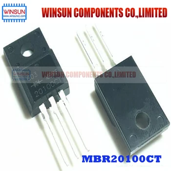 

100PCS MBR20100CT TO-220 MBR20100 TO220 20100CT Brand New