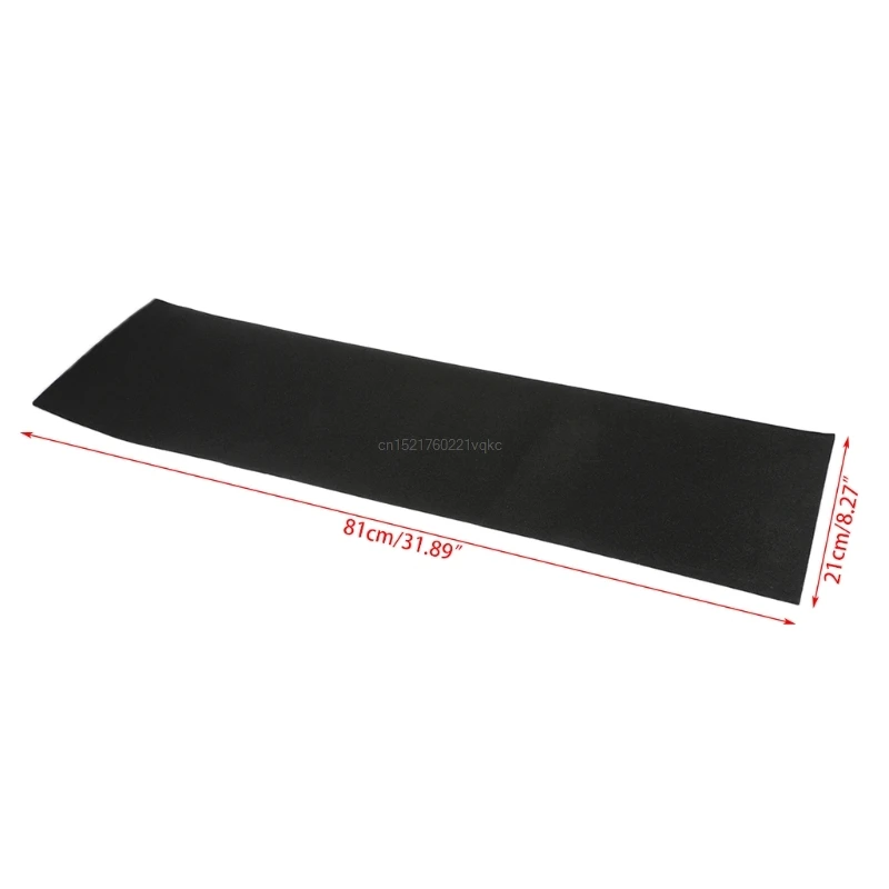 Профессиональный Скейтборд Палуба наждачная бумага сцепление лента катание доска Longboarding 81x21 см