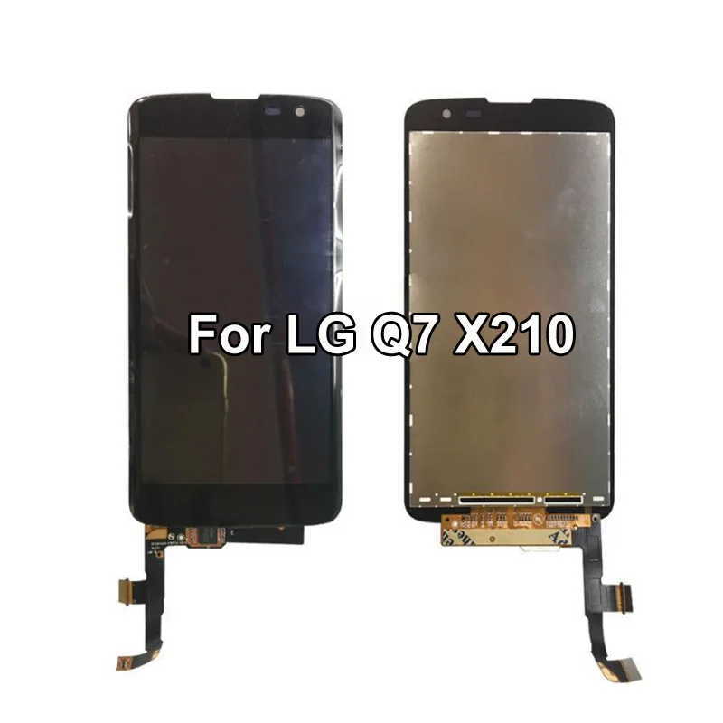 For LG Q7 X210 X210DS LCD Display with Touch Screen Digitizer full Assembly black whitein