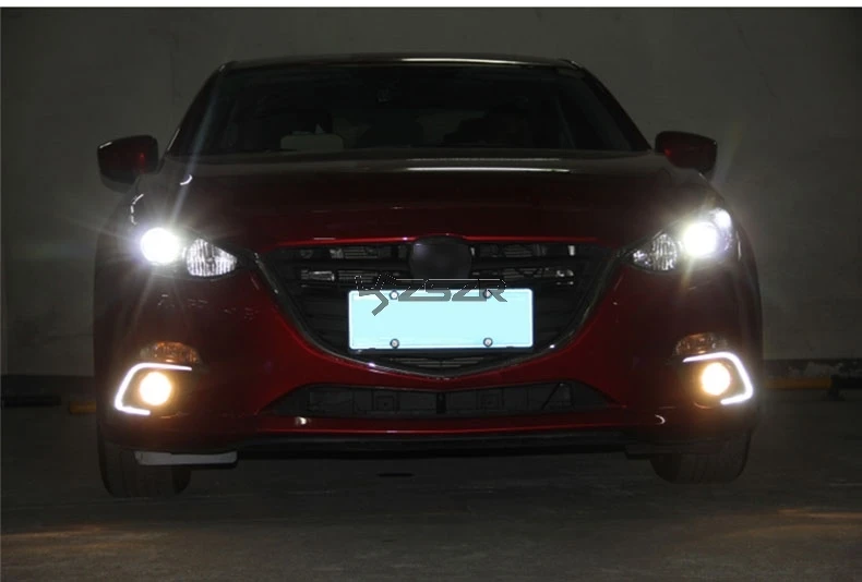 Дизайн светодиодный Противотуманные фары с поворотом для Mazda 3 Axela C Форма- модифицированный Z2AF010