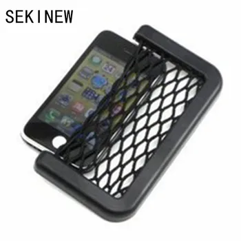 

1Pc Auto Car Rear Trunk Back Seat Elastic String Net Mesh Storage Bag Pocket Cage 15cm X 8cm